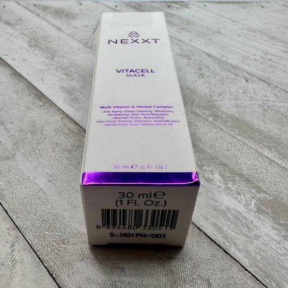 Vitacell White/Cream Peel-Off Mask by NEXXT 1 oz /30 ml - NIB - Picture 6 of 6